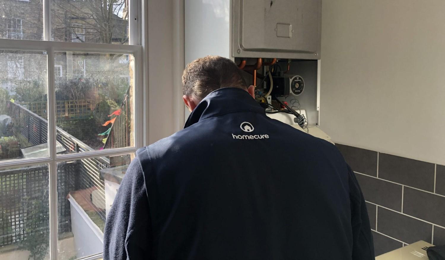Boiler engineer working in Surrey